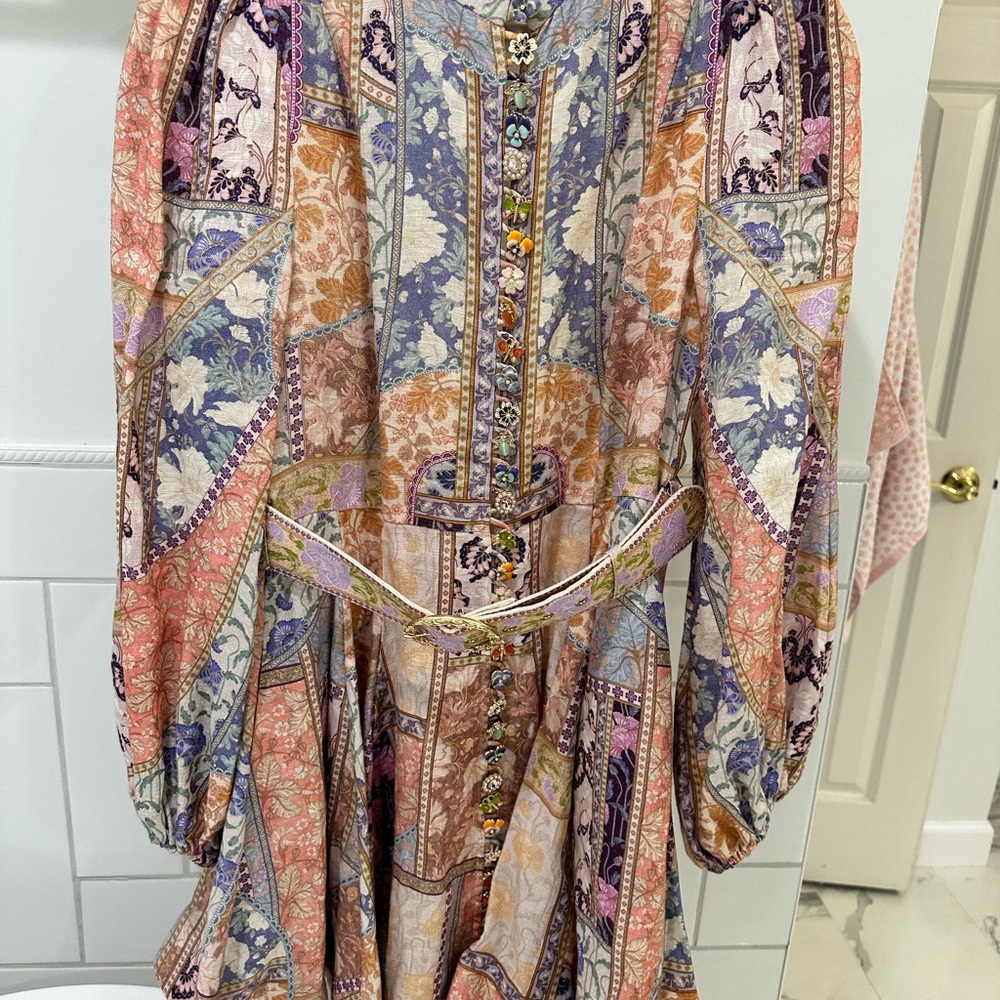 Zimmermann multi-colored dress; worn once